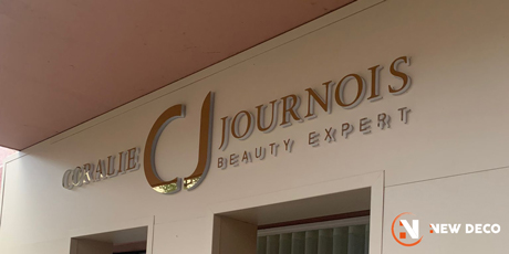 New Deco Enseigne Coralie Journois Beauty Expert