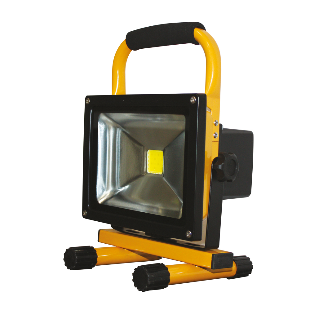 Projecteur LED rechargeable de chantier