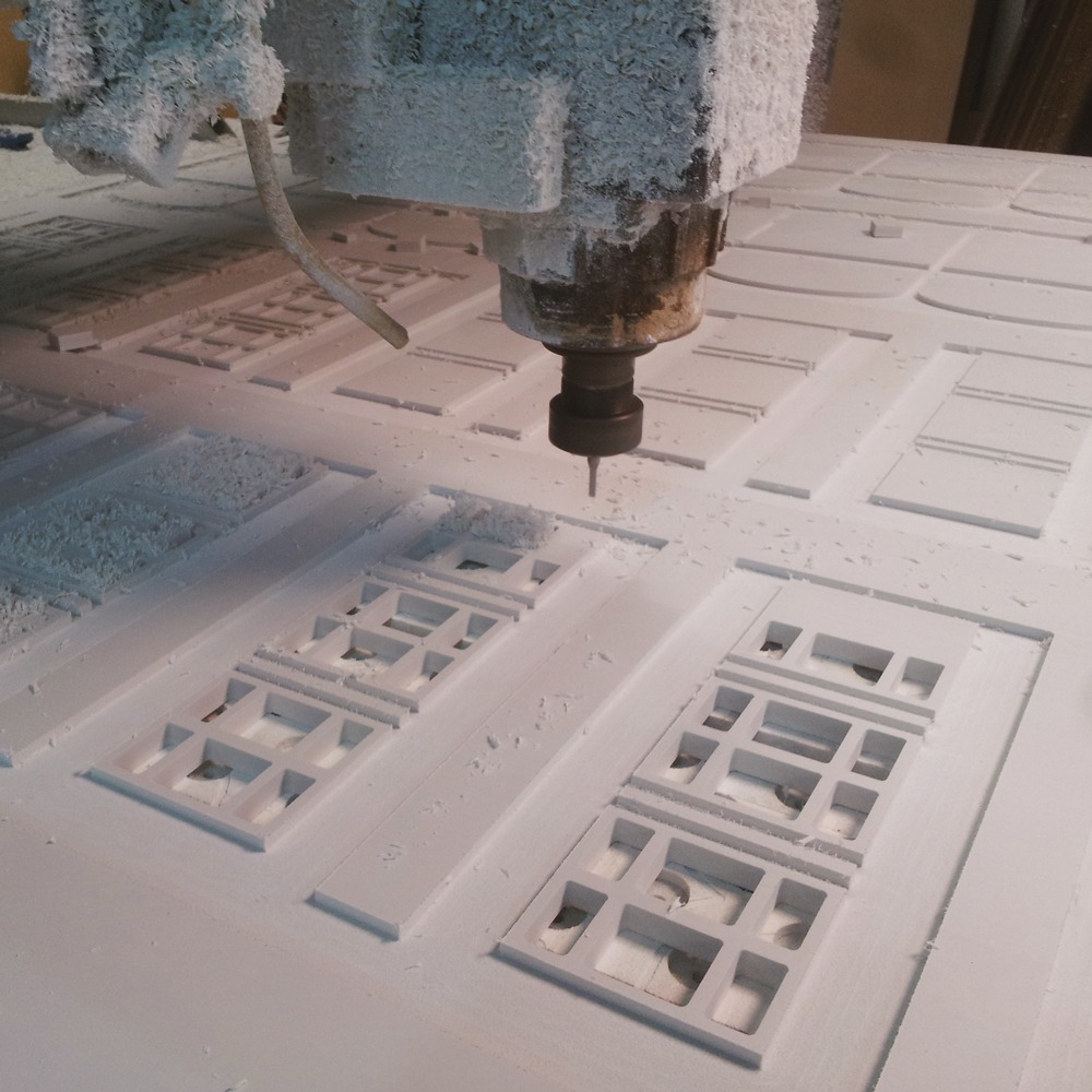 MatexPVC Blanc Gravure